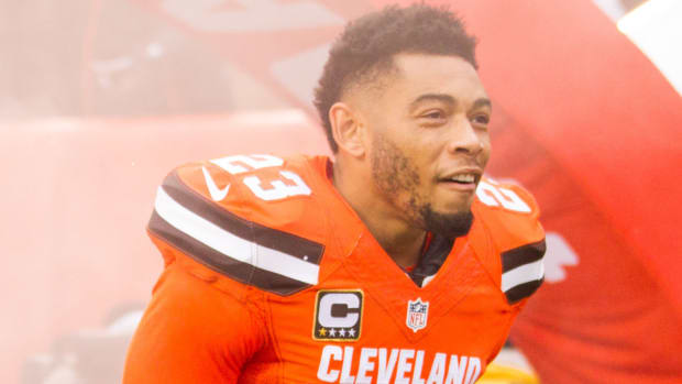 Joe Haden during a Browns game against the Steelers in 2016.